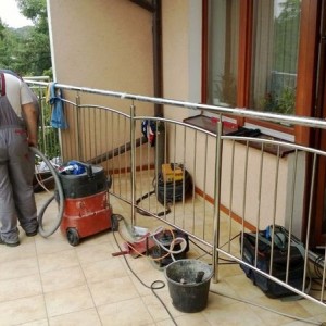 Eurochrom konstrukcje stalowe balustrady daszki realizacje